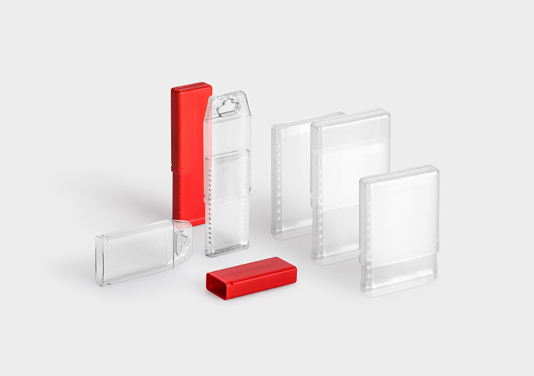 Packaging tube RectangularPack RectangularPack: rectangular protective packaging tube with ratchet style length adjustment